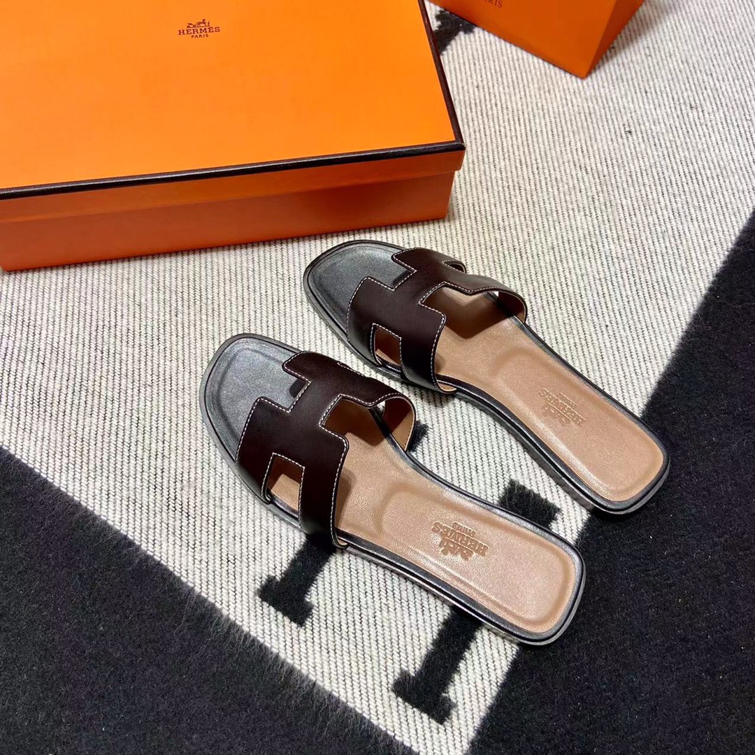 에르메스 올수공 오란 슬리퍼 샌들 스위프트 43